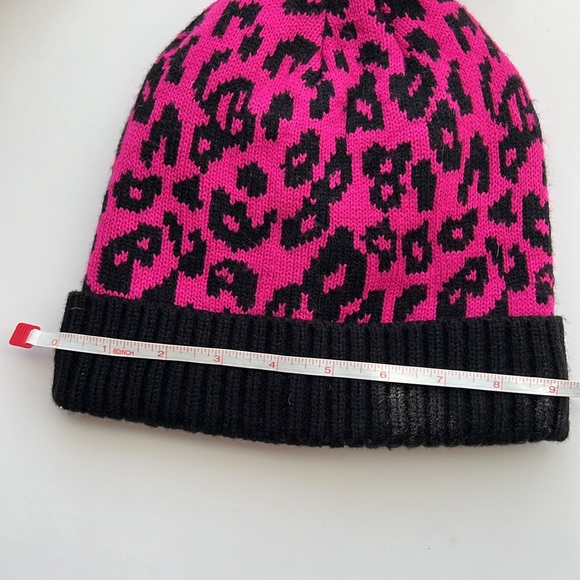 Fun Leopard Pom Hat - Picture 6 of 7